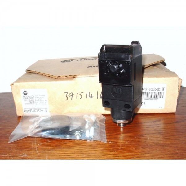 NEW* Allen-Bradley 42GTGF-10110-QD PHOTOSWITCH Fiber Photoelectric Sensor