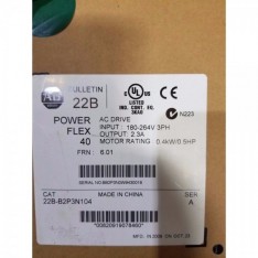 PowerFlex 525 0.4kW (0.5Hp) AC Drive 25B-D1P4N104