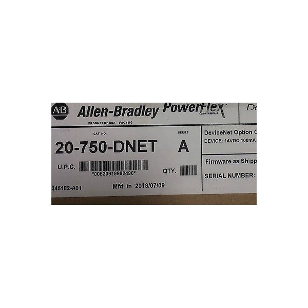 POWERFLEX 20-750-DNET SER. A F/W 1.003 DATE: 2016 *FACTORY SEALED*