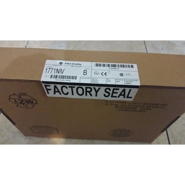 NEW FACTORY SEALED ALLEN BRADLEY 1771-NIV/B 1771NIV