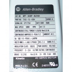 Food Grade AC Servo Motor 6.55NM, 5000RPM