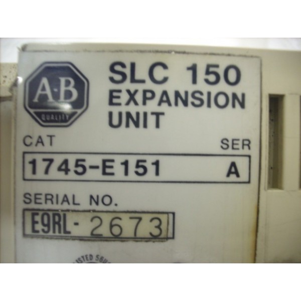 EXPANSION MODULE FOR SLC 150 1745-E151