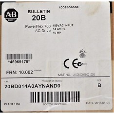 PowerFlex 700 10 HP 20BD014A0AYNAND0 480 VAC