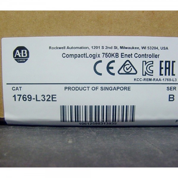 1769-L32E /B CompactLogix ENet Controller F/W 1.17