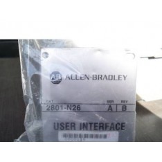 ALLEN BRADLEY USER INTERFACE 2801-N26