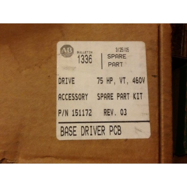 1336151172 Base Driver PCB 151172 75 HP