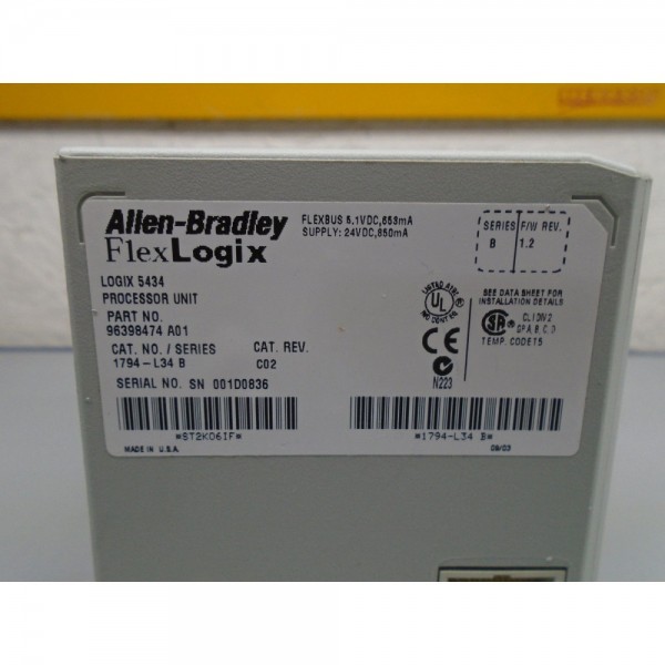 FlexLogix Processor 512KB F/W 1.03