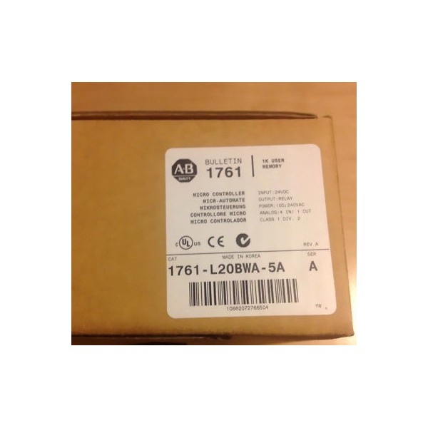 2015 MicroLogix 1000 12 24V DC Inputs