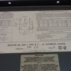 709-CJD (ENCLOSURE ONLY) AC Automatic Starter (New In Box)