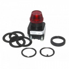 800H-QRH2R Pilot Light, LED, Red, 12-130V AC/DC [PZJ]