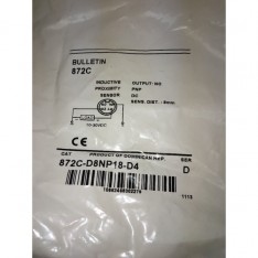 872C-D8NP18-D4 Ser D Proximity Sensor 10-30VDC 200mA