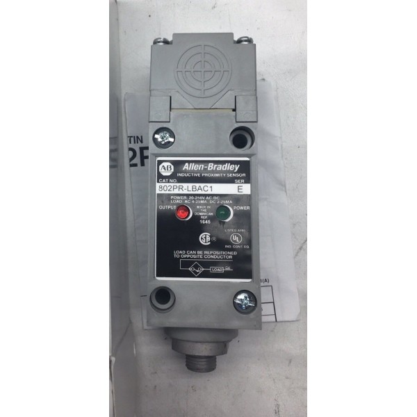 802PR-LBAC1 /E Proximity Switch Mini QD AC/DC