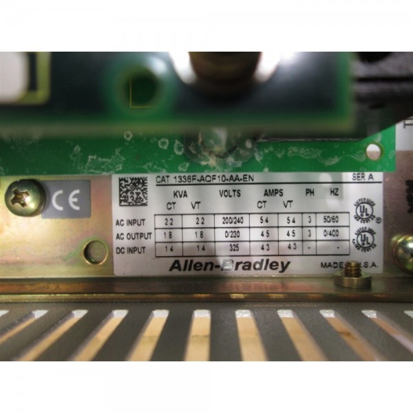 1336F-AQF10-AA-EN PLUS II AC Drive, 200/240V, 1 HP VFD