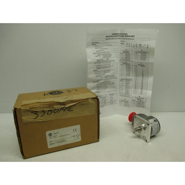 845T-DZ32BCG Incremental Optical Encoder