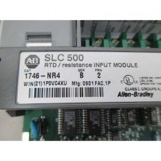 1746-NR4 RTD/RESISTANCE INPUT MODULE PROGRAMMABLE CONTROLLER