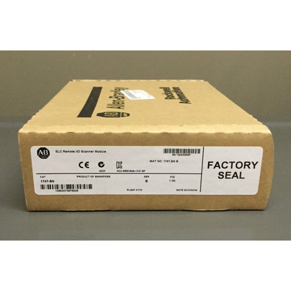 SLC 500 Remote I/O Scanner Module