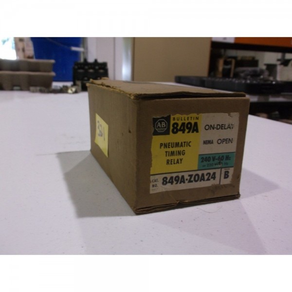 PNEUMATIC TIMING RELAY SER. B 240V ON-DELAY