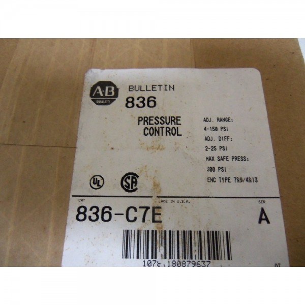 SERIES A PRESSURE CONTROL