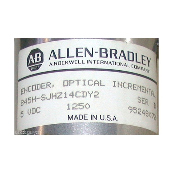 OPTICAL INCRAMENTAL ENCODER MODEL 845H-SJHZ14CDY2