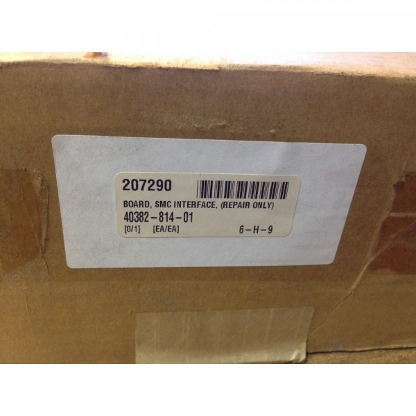 SMC INTERFACE BOARD P/N: 40382-814-01 (TR-9)