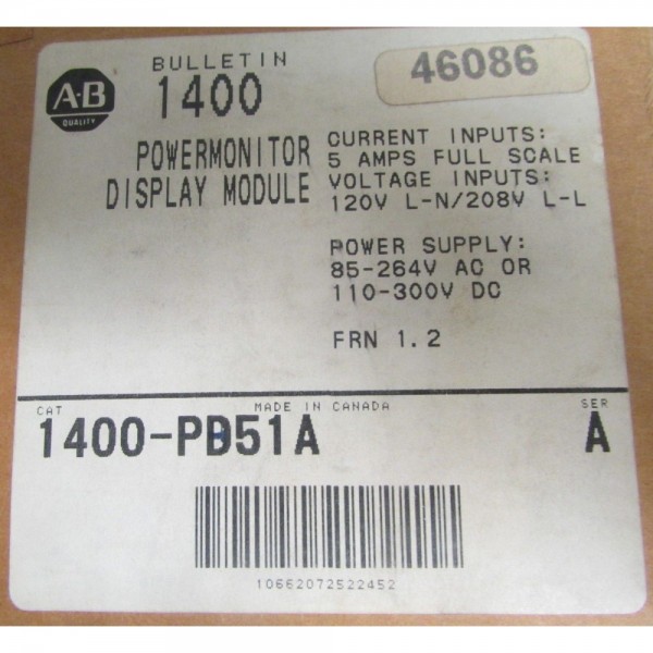 Powermonitor Display Module 1400 PB51A
