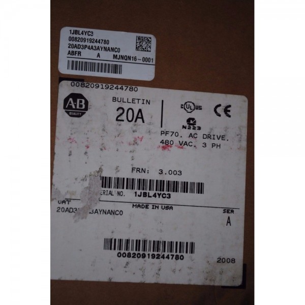 POWERFLEX 70 2 HP AC DRIVE 480 VOLT