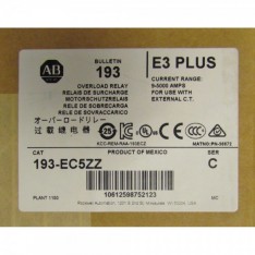 E3 PLUS Overload Relay 9-5000 Amp 193 EC5ZZ *SEALED*