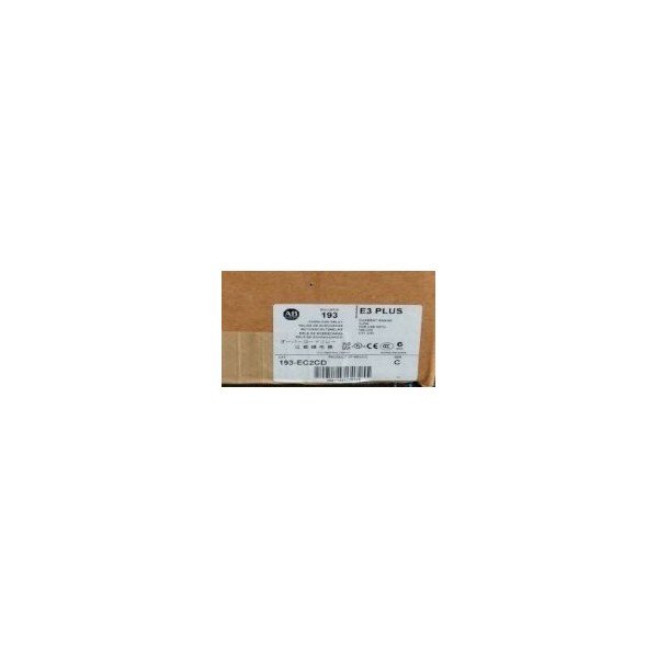 193-EC2CD Bulletin 193-EC2 Electronic Motor Protection Relay.