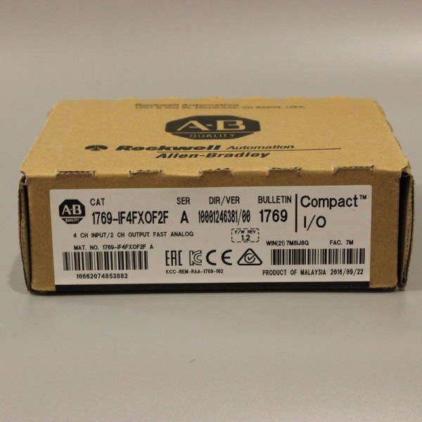 1769-IF4FXOF2F CompactLogix Analog Module In Box