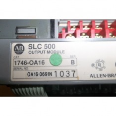 1746-0A16 SLC500 OutPut Module Series: C NEW!!!!!!