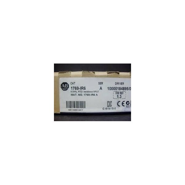 CompactLogix 6 Pt RTD Module 1769-IR6