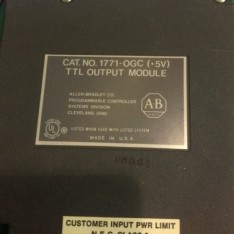 TTL Output Module 1771-OGC