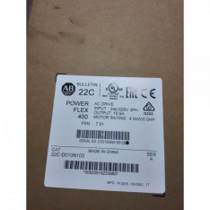 22C-D010N103 PowerFlex 400 AC Drive 10.5A 342-528V 3PH New