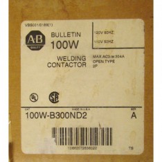 Welding Contactor 304 Amp 110/120V 2 Pole 100W B300ND2