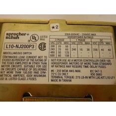 FUSIBLE DISCONNECT SWITCH 200A C-J NEW IN THE BOX!