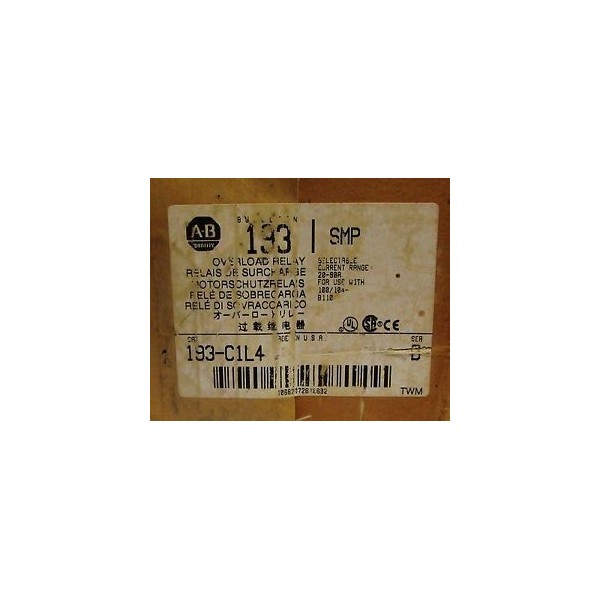 ALLEN BRADLEY 193-C1L4 (Surplus New In factory packaging)