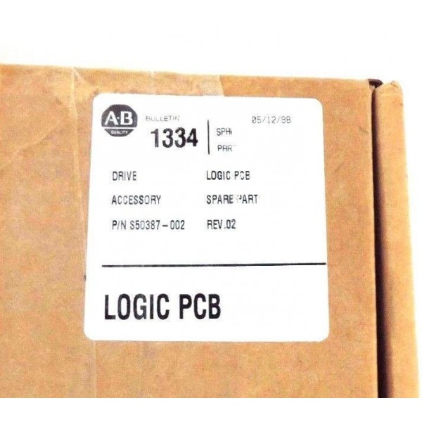 S50387-002 REV. 02 LOGIC PCB BOARD S50387002