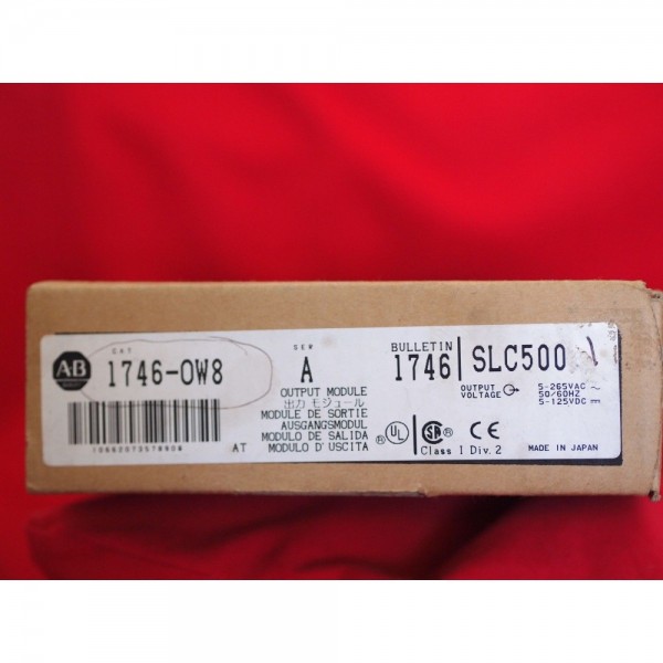 1746-OW8 *NEW* SLC 500 OUTPUT MODULE SER A