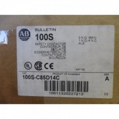 New Allen Bradley 100S-C85D14C Safety Contactor Guardmaster 110/120V 50/60Hz