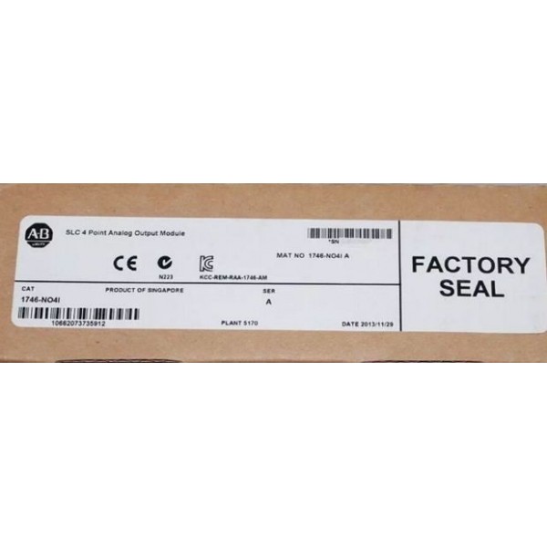 1746-NO4I /A 1746-N04I SLC 500 4-Ch Current Output