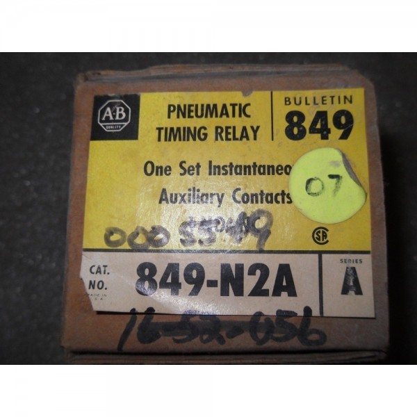 PNEUMATIC TIMING RELAY AUXILIARY CONTACT KIT