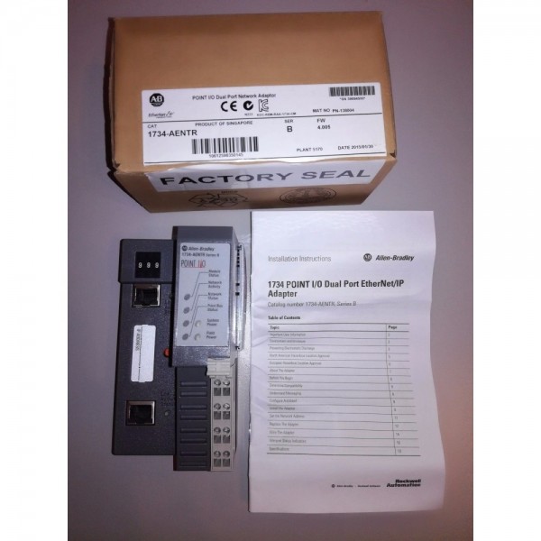 I/O point 2 port Ethernet adapter