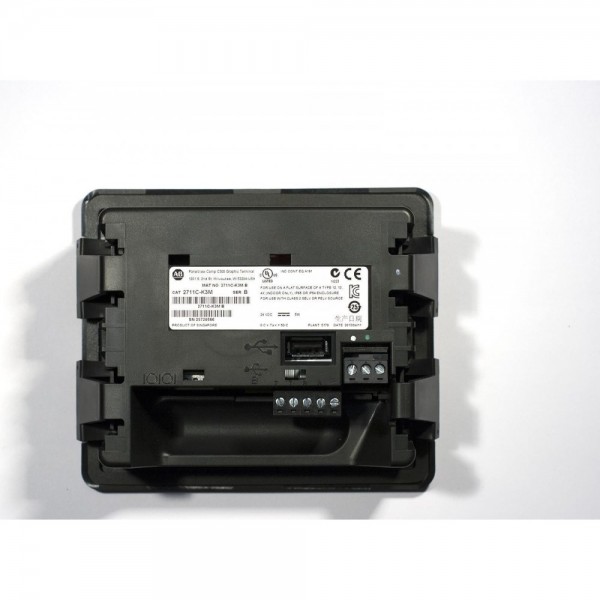 PanelView C300 terminal panel with RS-232 RS-485 2711C-K3M