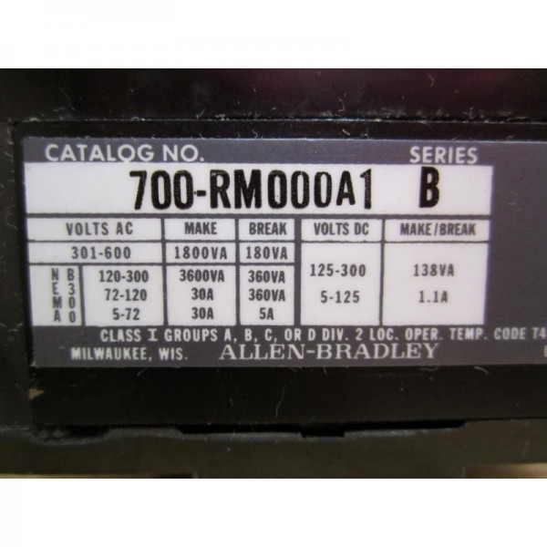 ALLEN BRADLEY 700-RM000A1