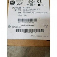 PowerFlex4M AC Drive 480VAC 0.75KW AB 22FD2P5N103