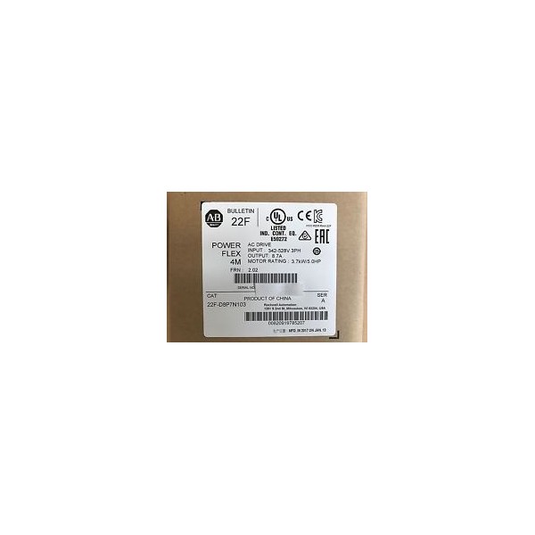 PowerFlex 4M-3.7 kW (5 HP) AC Drive 22F-D8P7N103