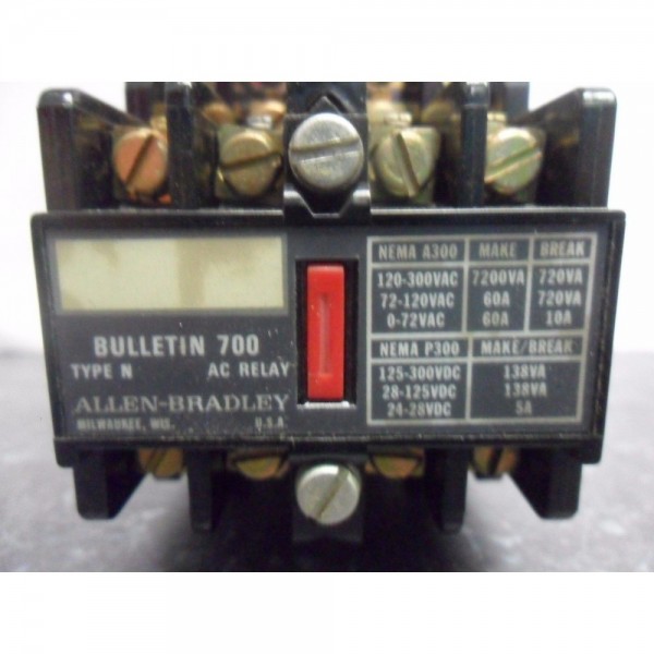 700-N600A1 Control Relay Series C NIB