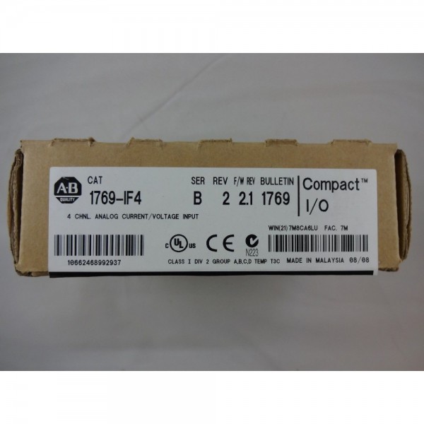 Analog I/O Input Module 4 Channel  NEW