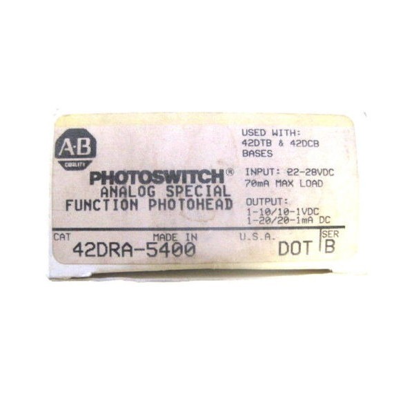 42DRA-5400 PHOTOSWITCH 42DRA5400