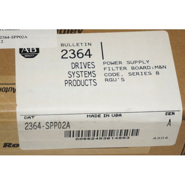 2364-SPP02A POWER SUPPLY FILTER BOARD SER. A